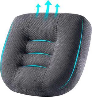 Office Chair Cushions for Back and Butt, Ergonomic Chair/Seat Cushion for Long Sitting, Sitting Pillow for Automobile, Wheelchair, Computer,Office Chair Hip Support Grey