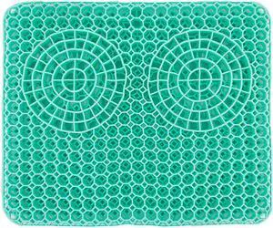 Gel Seat Cushion for Tailbone Support and Relief from Butt and Back Pain and Pressure - Cushions are Large Thick and Comfortable - Ideal for Office Chairs Driving Travel and Long Sitting