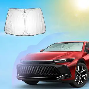 SXCY for 2023 2024 2025 Toyota Crown Signia Windshield Sunshade for 2023-2025 Toyota Crown Signia Accessories 2024 2025 Crown Sunshade Foldable Sun Shield 2024 2025 Crown Sunshade