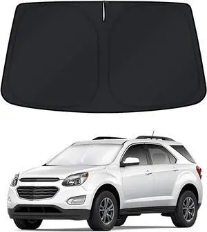 KUST Windshield Sun Shade for 20102017 Chevy Equinox Window Shade Sun Visor Cover Foldable Blocks UV Rays Keep Your Car Cooler