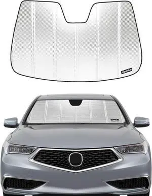 Windshield Sun Shade for 2021-2025 Acura TLX. Front Window Sunshade with Storage Bag