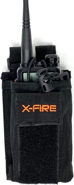 X-FIRE® Compact Washable Portable Radio MOLLE Pouch or Duty Belt Holder