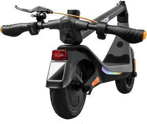 CUNFON Electric Scooter for Adults, 500W Motor, Up to 19 MPH & 25 Miles Long-Range, 10" Pneumatic Tires, Folding E-Scooter with Drum Brakes and APP, Ideal for Safe Commuting