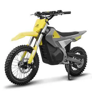 CUNFON Electric Dirt Bike for Teens Adults, Peak 3000W 200Nm Motor Mini Dirt Bike with 48V 23.5AH,IPX7 Removable Battery 34MPH Dual Hydraulic Suspension and Brakes,14"/12" Fat Tire,E-Bike Fit Age 13+