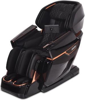 Elite Massage Chair Series EM8500 Kings Massage Chair 4D FullBody invigorating Shiatsu Massage targeting Muscle with Tablet Remote 24 Auto Programs Black