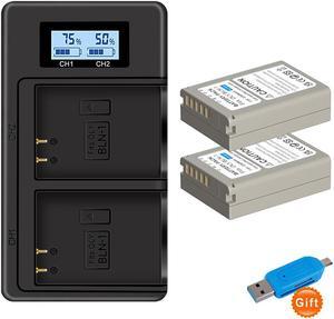 CITYORK BLN-1 BLN 1 PS-BLN1 Battery with Dual USB charger for Olympus OM-D E-M1 E-M5 Mark II PEN-F E-P5 EM1 EM5 PENF EP5
