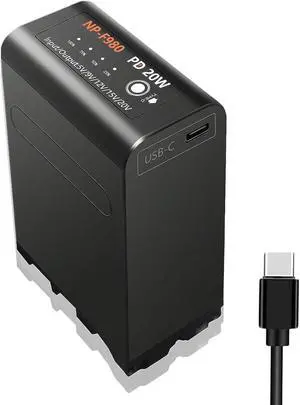 CITYORK Replacement Battery for Sony NPF980 NPF970 F750, F770, F960, F550, F530, F330, F570, CCD-SC55, TR516, TR716, TR818, TR910, TR917,7.2V 10800mAh