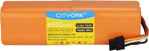 CITYORK 6500mAh Replacement Battery for Eufy Robovac L70 Hybrid, L10, T2190, T2190G21, Part Number INR18650M26-4S2P Robot Vacuum Cleaners