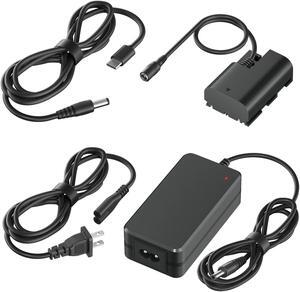 CITYORK ACK-E6 DR-E6 DC Coupler LP-E6 LP-E6N Dummy Battery AC Power Adapter Kit for Canon EOS 80D,70D,60D, 5D Mark II,5D Mark IV,6D,6D Mark II,60Da,7D,7D Mark II,5Ds, 5Ds R,90D,EOS R,R5,R6 Cameras. CITYORK ACK-E6 DR-E6 DC Coupler LP-E6 LP-E6N Dummy Battery AC Power Adapter Kit for Canon EOS 80D,70D,60D, 5D Mark II,5D Mark IV,6D,6D Mark II,60Da,7D,7D Mark II,5Ds, 5Ds R,90D,EOS R,R5,R6 Cameras.