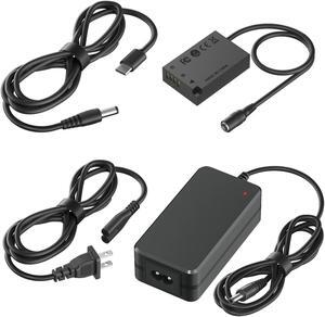 CITYORK ACK-E18 DR-E18 AC Power Adapter LP-E17 Dummy Battery for Canon EOS Rebel T6i T7i SL2 SL3 T6S 750D 760D 800D 77D 200D Kiss 8000D X8i DSLR Cameras