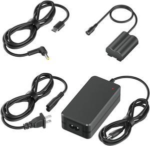 CITYORK CP-W235 Dummy Battery Power Adapter with USB,NP-W235 DC Coupler Replacement for Fujifilm X-T5 X-T4 X-H2S X-H2 GFX50SII GFX100S VG-XT4 X-S20-4266 Cameras