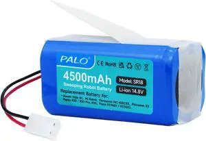 CITYORK 14.8V 4500mAh Li-ion Replacement for Xiaomi MI G1, for Panasonic MC-WRC53, for Phicomm X3, for PUPPY0O R30/ R30 PRO, for FLYCO FC9601/FC9602 Essential MJSTG1 Robot Vacuum Cleaner
