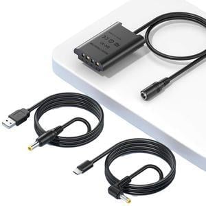 CITYORK NP-BX1 USB/AC Power Cable Adapter,Dummy Battery DC Coupler for Sony Cybershot DSC RX1 RX1R RX100 II III VI Digital Cameras