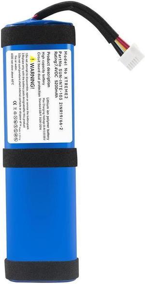 CITYORK 5200mAh 7.4V Replacement Battery for JBL Xtreme 2, Xtreme 3, for JBL Xtreme 2 XTREME2BLKAM XTREME2BLUAM 2INR19 66-2 SUN-INTE-103 with Tools