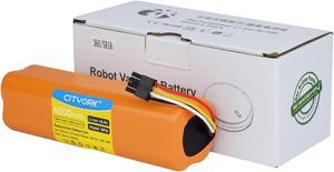 CITYORK 6500mAh Replacement Battery for Eufy Robovac L70 Hybrid, L10, T2190, T2190G21, Part Number INR18650M26-4S2P Robot Vacuum Cleaners