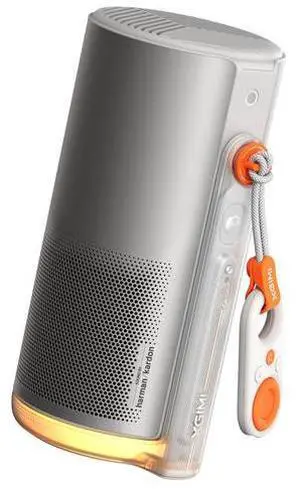 XGIMI MoGo 4 Laser - Triple Laser Portable Projector, 1080p HD, Google TV, Built-in Battery, 4K Movie Support, Auto Focus/ Keystone, WiFi/Bluetooth, Speaker, Licensed Netflix