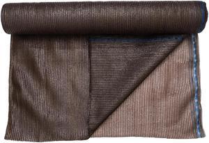 Windscreen Supply Co. Heavy Duty Mesh Privacy Screen Shade Raw Roll 5 ft. 10 in. x 100 ft. 60% Blockage - PS6160BRN