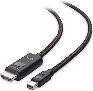 Cable Matters 8K 60Hz Mini DisplayPort 1.4 to HDMI Cable 6 ft / 1.8m, Support 4K@120Hz, 32.4Gbps Mini Display Port 1.4 to HDMI 8K Cable in Black