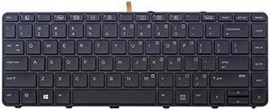 US Replacement Keyboard for HP Probook 430 G3/430 G4/440 G3/440 G4/445 G3/640 G2/645 G2 Laptop (Backlit)
