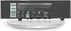 SKOWER 38Wh F62G0 F62GO 0F62G0 Laptop Battery for Dell Inspiron 13 7000 i7373 7373 7386 2-in-1 5370 7370 7380 P83G P87G P91G P83G001 P83G002 P87G001 Vostro 13 5370 Replacement CHA01 RPJC3 39DY5 11.4V