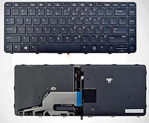 SOUTHERNINTL New Repalcement for HP ProBook 430 440 445 G3 G4 640 645 G2 G3 US Keyboard Backlit with Mouse Point 840801-001 822338-001