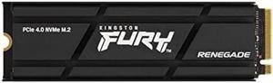 Kingston Fury Renegade 4TB PCIe Gen 4.0 NVMe M.2 Internal Gaming SSD with Heat Sink | PS5 Ready | Up to 7300MB/s | SFYRDK/4000G