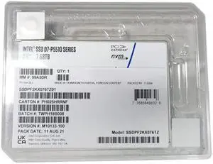 Intel SSD D7-P5510 Series 7.68TB
