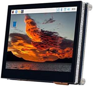 Coolwell 4.3 Inch QLED Display DSI Screen for Raspberry Pi 4B 3B+ 3A+ 3B 2B B+ A+ CM3 3+ 4 800 x 480 Touchscreen Supports Ubuntu Kali WIN10 IoT Retropie