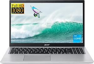 acer Aspire 5 15.6" FHD IPS Slim Laptop Newest, Intel Core i3-1115G4(Up to 4.1GHz), 40GB RAM, 1TB NVMe SSD, WiFi 6, USB, RJ-45, Webcam, Amazon Alexa, Windows 11, w/GM Accessory, Silver