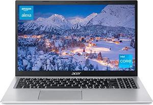 acer Aspire 5 Slim Laptop 2023, 15.6" FHD IPS Display, 16GB RAM, 512GB PCIe SSD, Intel Core i3 Processor, 11Hr Battery Life, Wi-Fi 6, HDMI, Type-A&C, RJ-45, Webcam, Windows 11, w/3in1 Accessories