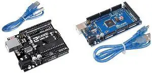 ELEGOO MEGA R3 Board ATmega 2560 & ELEGOO UNO R3 Board ATmega328P