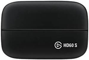Elgato HD60 S, usb3.0 External Capture Card, Stream and Record in 1080p60 with ultra-low latency on PS5, PS4/Pro, Xbox Series X/S, Xbox One X/S, in OBS, Twitch, YouTube, works with PC/Mac