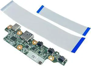 GinTai Laptop USB Power Board Daughter IO Board with Cable Replacement for Lenovo Chromebook 11 300e Gen 2/ 500e 81MC 81MB 82CE 5C50T70714 5C50Z20261 5C50Y97712 5C51E26101 5C51E26100 5C51C73720