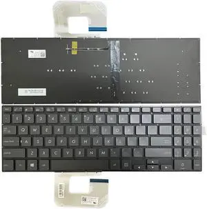 GinTai Keyboard Backlit US for Asus Q505 Q505UAR Q505 Q525UA Q525 Q525UAR UX561UA UX561UN UX561 UX561UAR Q505UA SN6570BL AEBKKU00070Black