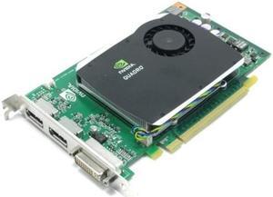 nVidia Quadro FX580 512MB PCI-E 2-Ports DVI video graphics card HP 519295-001