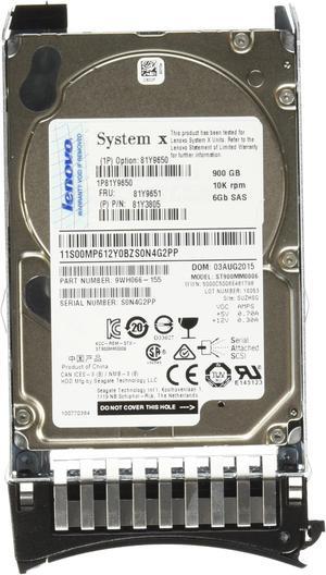 IBM 900 GB 2.5-Inch Internal Hard Drive 81Y9650