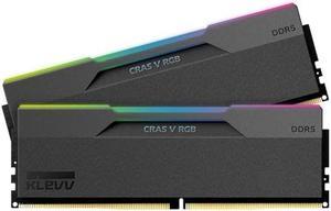KLEVV CRAS V RGB DDR5 32GB (2x16GB) 7200MHz CL34 A-DIE 1.4V Gaming Desktop Ram Memory SK Hynix Chip XMP 3.0 Ready (KD5AGUA80-72B340G)