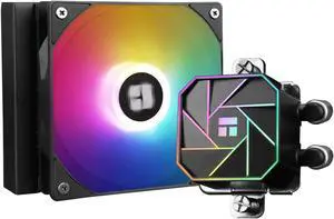 Thermalright Aqua Elite 120 V3 Liquid CPU Cooler, 120 Cooling Row Size, 120mm PWM Fans, S-FDB Bearings,for AMD/AM4/AM5, Intell LGA1150/1151/1155/1156/1200/2011/1700/1851,Desktop CPU Cooler AIO