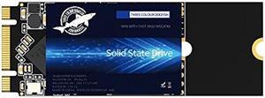 Dogfish M.2 SSD 256GB 3D NAND TLC SATA III 6 Gb/s, M.2 (2260mm) Internal Solid State Drive - Compatible with Desktop PC Laptop (M.2 2260 256GB)