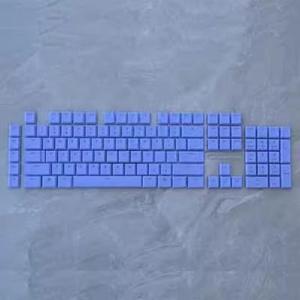 AMair Texture Tactility Backlit Keycaps Replacement for GL Tactile Switch Logitech G813/G815/G913/G915 TKL RGB Mechanical Gaming Keyboard (Purple 112 Key)