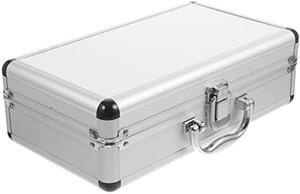 ERINGOGO Aluminum Briefcase - 11.8 Inch Hard Laptop Briefcases with Lock, Multifunctional Case