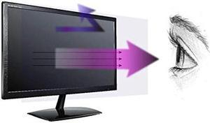 Premium Anti Blue Light and Anti Glare Screen Protector (3 Pack) for 25 Inches Widescreen Desktop Monitor. Filter Out Blue Light That Relieve Computer Eye Strain and Help You Sleep Better