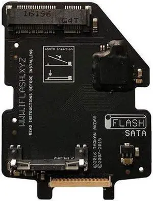 TARKAN iFlash-Sata mSata Adapter for The iPod