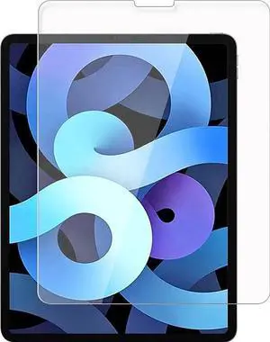 SaharaCase - ZeroDamage Tempered Glass Screen Protector for Apple iPad Air 10.9" (4th Gen 2020 and 5th Gen 2022) - Anti Scratch/Fingerprint Full Coverage Bubble Free 9H Hardness - Clear