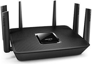 Linksys WiFi 5 Router, Tri-Band, 3,500 Sq. ft Coverage, 25+ Devices, Speeds up to (AC4000) 4.0Gbps - EA9300
