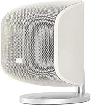 Bowers and Wilkins M-1 Satellite Speaker - 4" Glass Fiber Midrange, 1" Aluminum Dome Tweeter, Use as Stereo Speakers or Center Channel in your Surround Sound System, Matte White (Single)