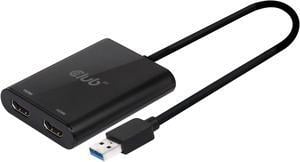 Club3D CSV-1474 USB 3.2 Gen1 Type A to HDMI Dual Monitor 4K60Hz