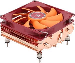 Thermalright AXP90 X47 Full Low Profile CPU Cooler, 47mm Height, with TL-9015R Slim PWM CPU Fan,Pure Copper Version, Computer ITX Heatsink Cooler, for AMD:AM4 AM5/Intel 1150/1151/1200/1700