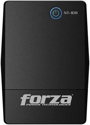 Forza UPS Battery Backup & Surge Protector 6 Outlet Battery Backup for Computer Desktop or TV 1000VA (500W) Uninterruptible Power Supply