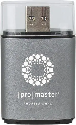 ProMaster USB 3.0 SD UHSII Card Reader - Dual Slot SD, (Model 6691)